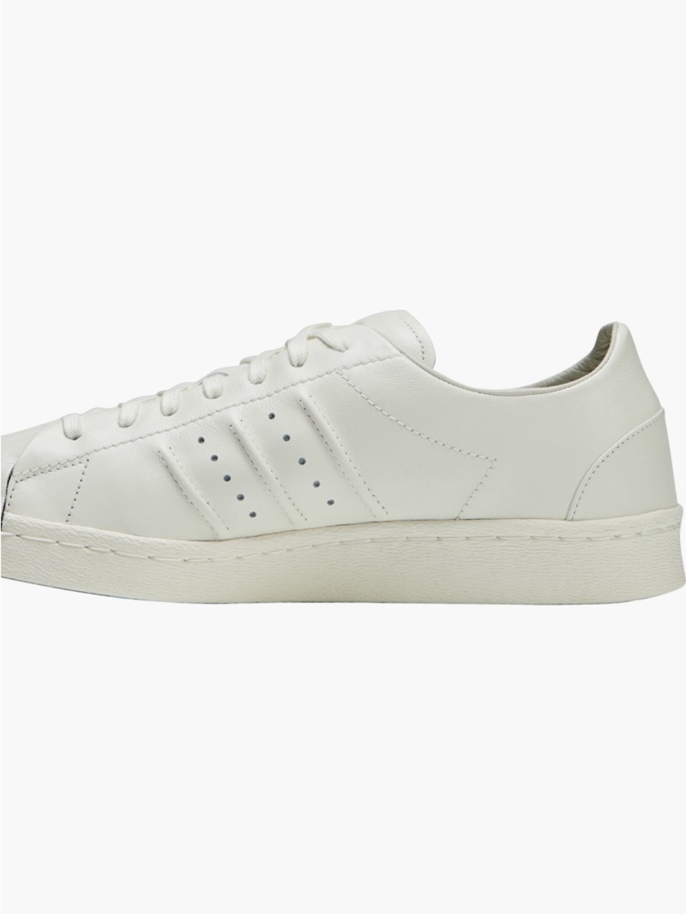 ADIDAS Y-3 SUPERSTAR YOHJI YAMAMOTO LEATHER SNEAKERS SIZE 8 - Picture 5 of 13